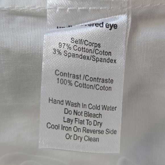 Anthropologie White w/stripes Tunic/Dress - XS, S, M - Picture 6 of 7